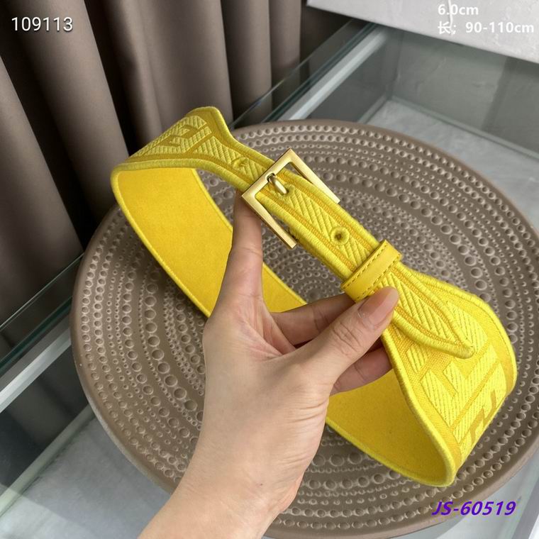 Fendi Belt 60mmX90-110cm 8L02